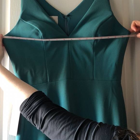 BHLDN Jones V-Neck Crepe Dress Sz 10 - Picture 6 of 6